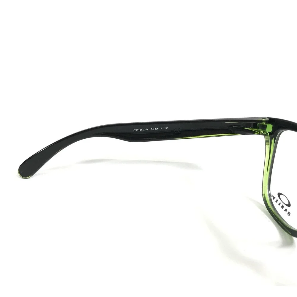 Oakley Eyeglasses Frames Frogskins OX8131-0254 Black Green Full Rim 54-17-138